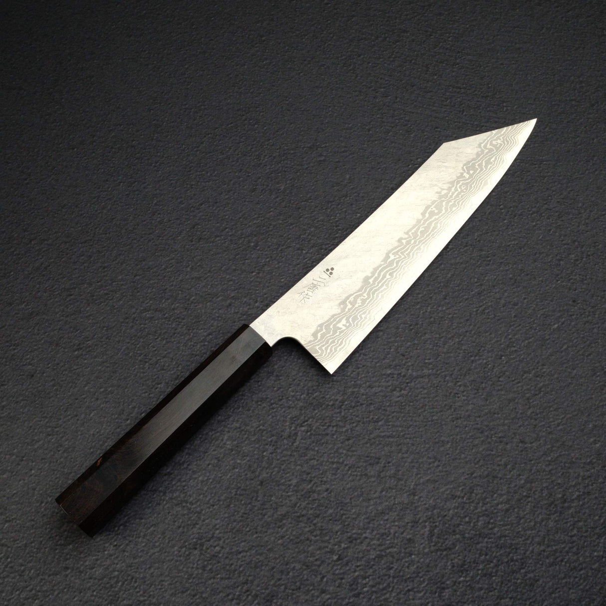 니가라 VG10 다마스커스 츠치메 K팁 규토(셰프나이프) 210mm 블랙 차카테 핸들