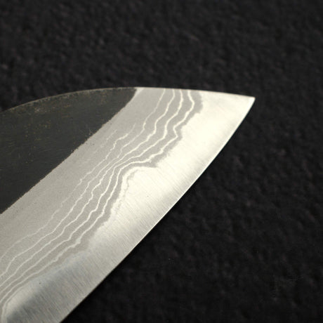 나오토 청1강 다마스커스 쿠로우치 산토쿠(다용도칼) 180mm
