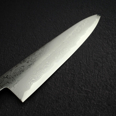 Yoshikazu Tanaka White 1 Damascus Gyuto 210mm