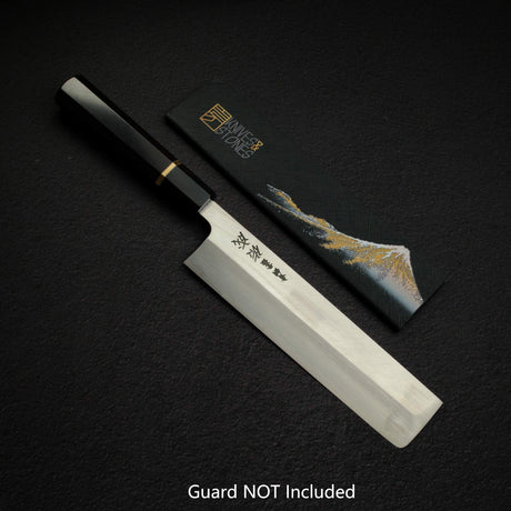 Sukenari Blue 2 Kanto Usuba 210mm, Ebony Spacer Handle