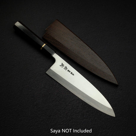 Sukenari Blue 2 Deba 210mm, Ebony Spacer Handle