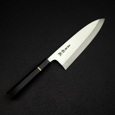 Sukenari Blue 2 Deba 210mm, Ebony Spacer Handle