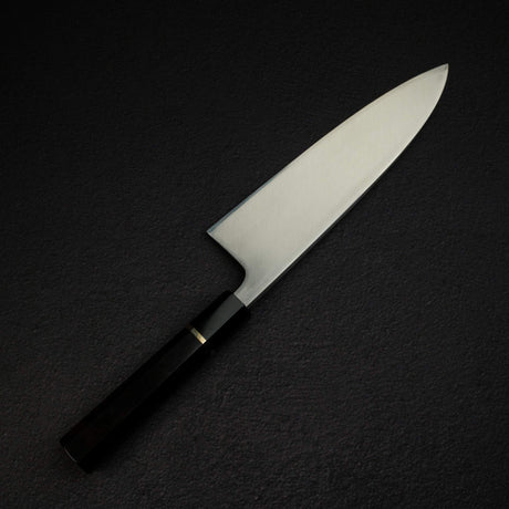 Sukenari Blue 2 Deba 210mm, Ebony Spacer Handle