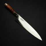 Sukenari SG2 Damascu Gyuto 270mm w/ Triple Spacer Amboyna Burl