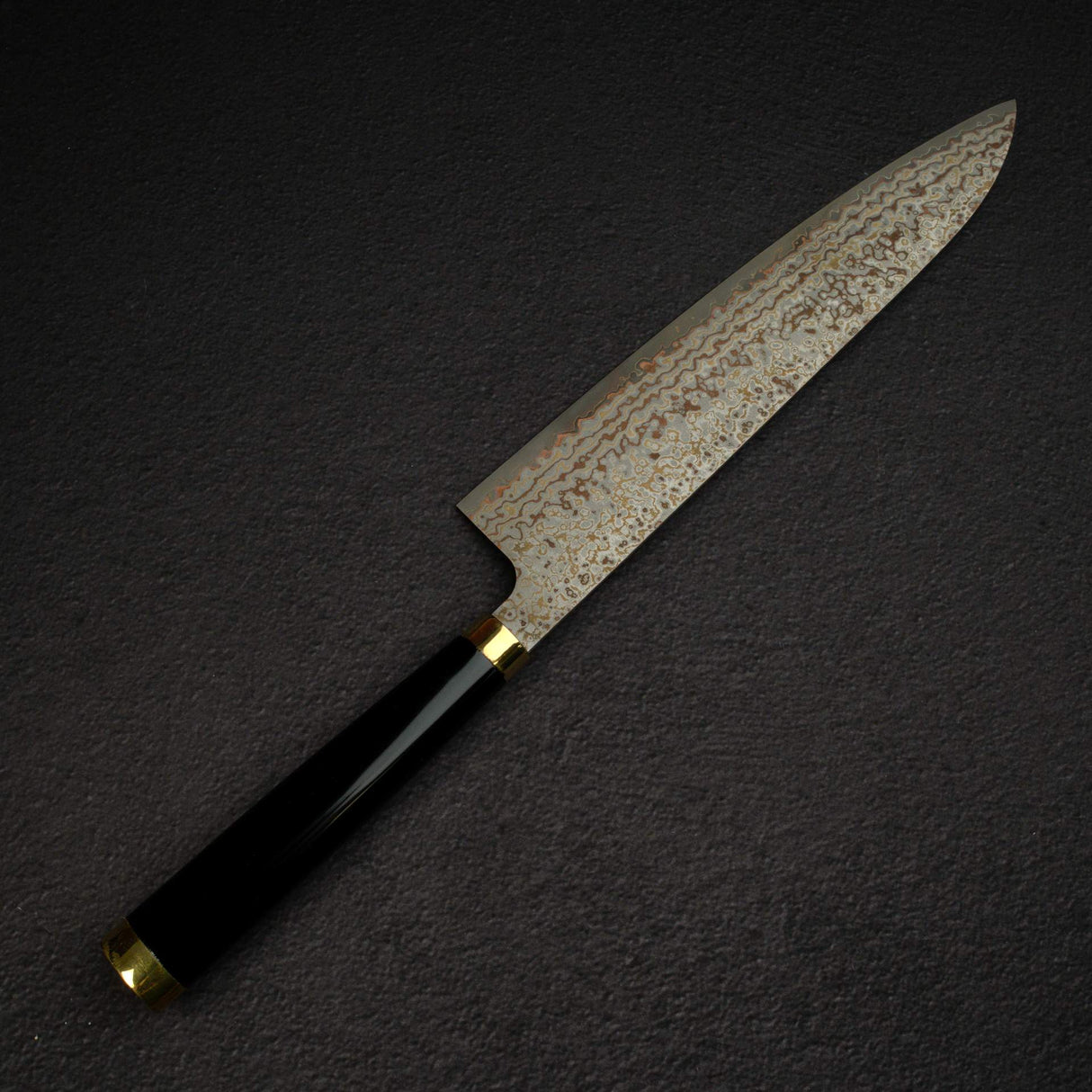 사지 타케시 마키에 우루시 VG10W 규토(셰프나이프) 240mm