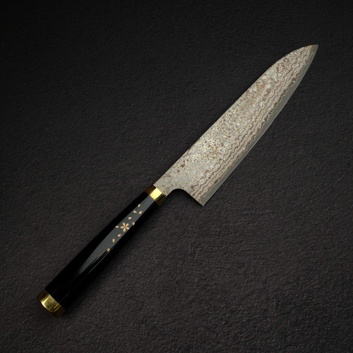 사지 타케시 마키에 우루시 VG10W 규토(셰프나이프) 210mm