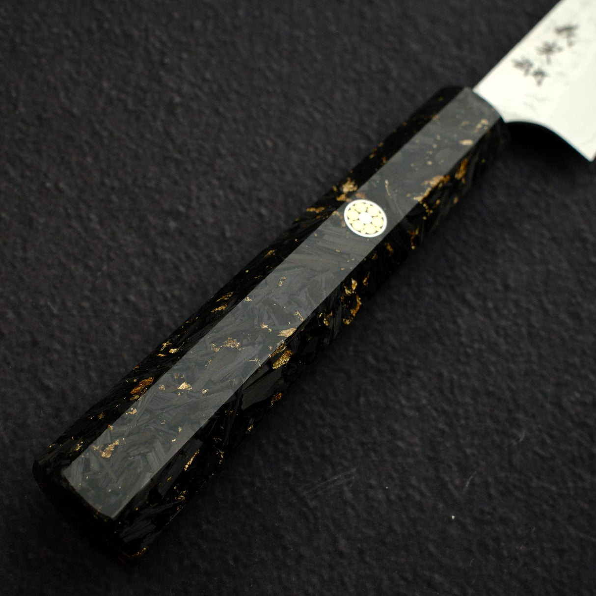 Yoshimi Kato Hyo SG2 Petty 150mm,  Carbon Fibre Handle