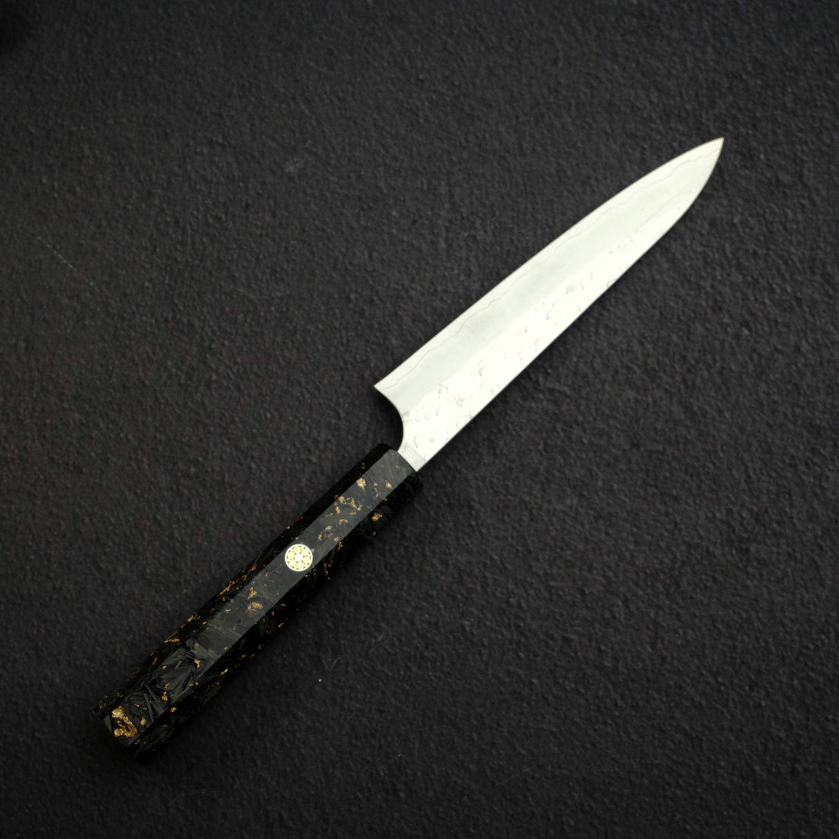 Yoshimi Kato Hyo SG2 Petty 150mm,  Carbon Fibre Handle