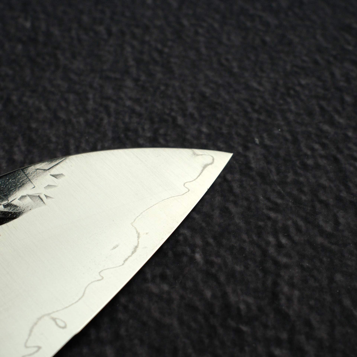 Yoshimi Kato Hyo SG2 Santoku 170mm,  Carbon Fibre Handle