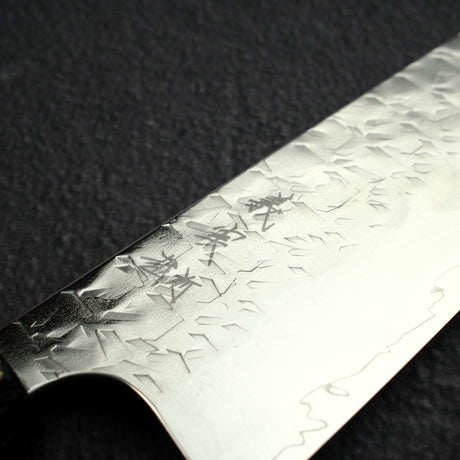 Yoshimi Kato Hyo SG2 Santoku 170mm,  Carbon Fibre Handle