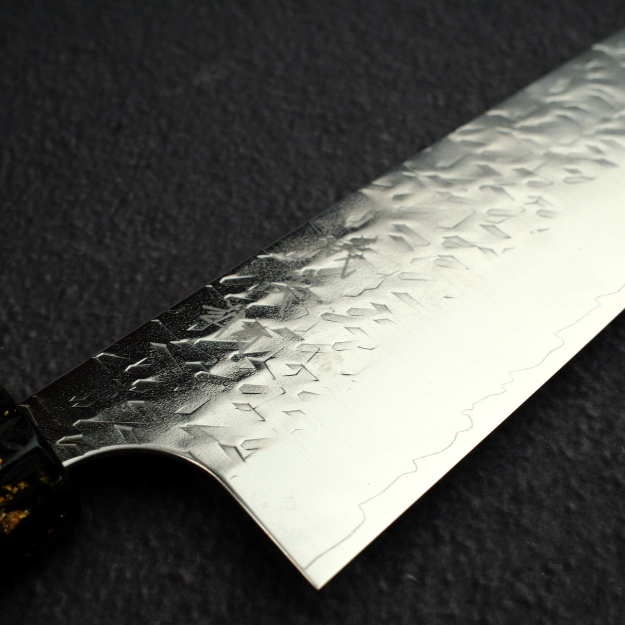 Yoshimi Kato Hyo SG2 K-tip Gyuto 210mm,  Carbon Fibre Handle