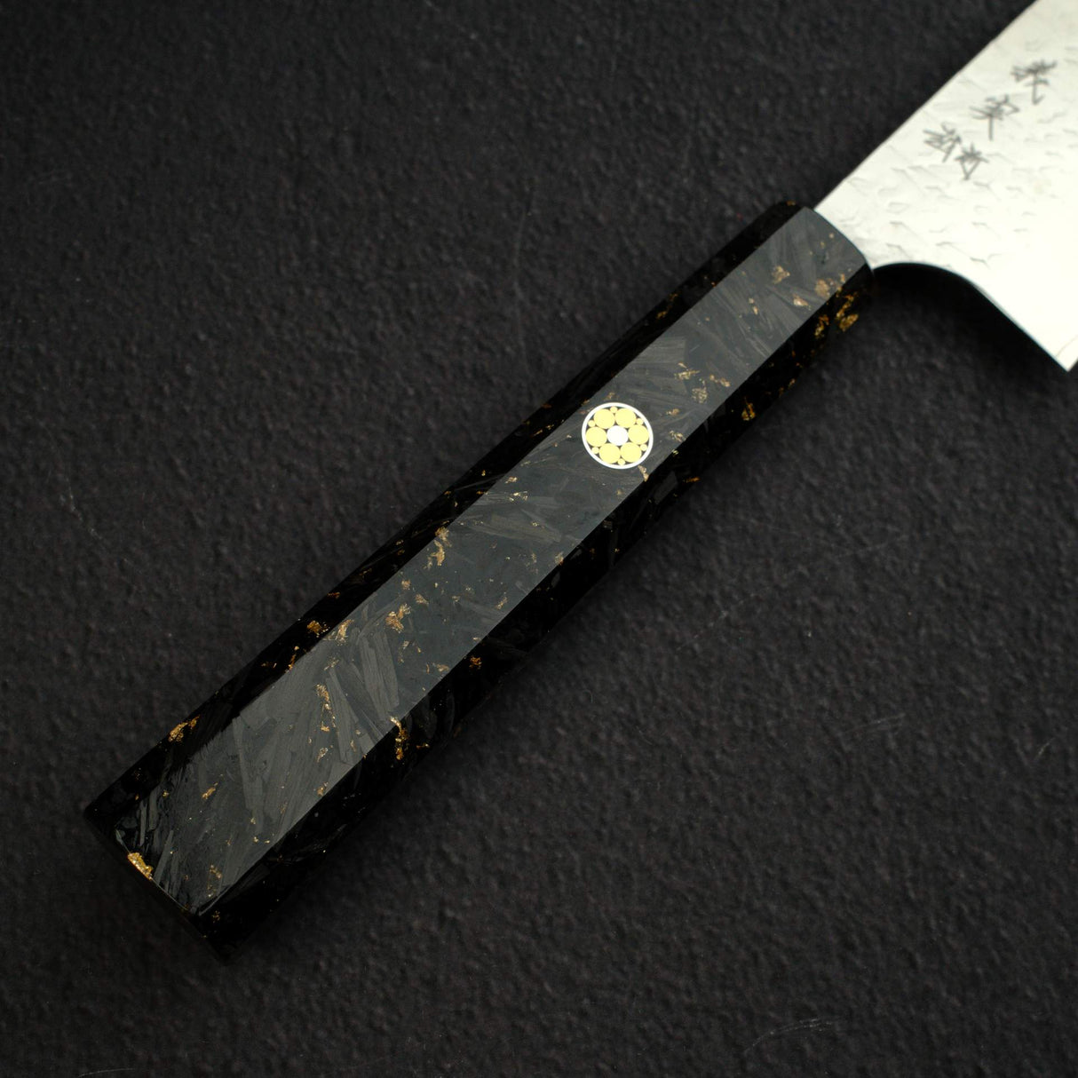 Yoshimi Kato Hyo SG2 K-tip Gyuto 210mm,  Carbon Fibre Handle