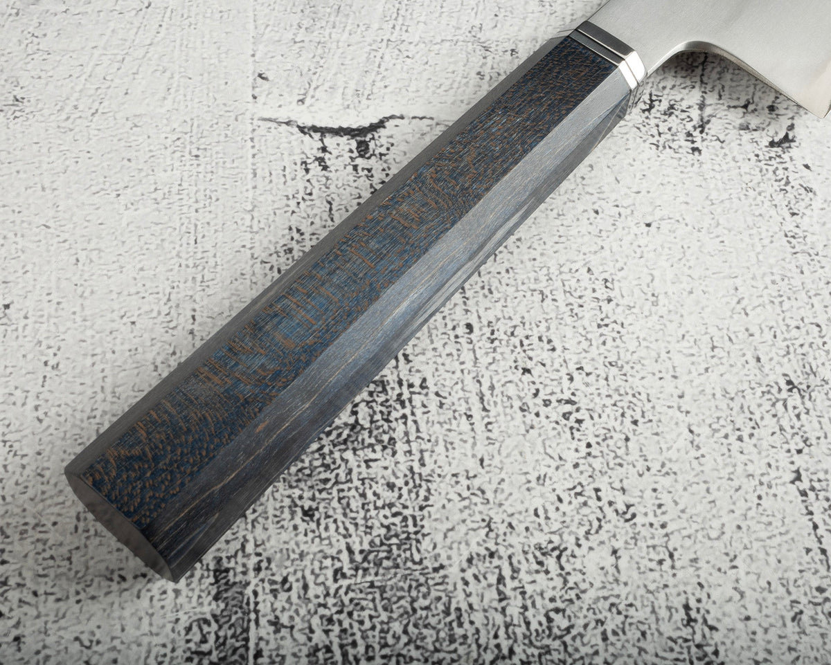 안정화 처리 컬리 메이플 스테인리스 OCTA WA 핸들 handle mounted on knife