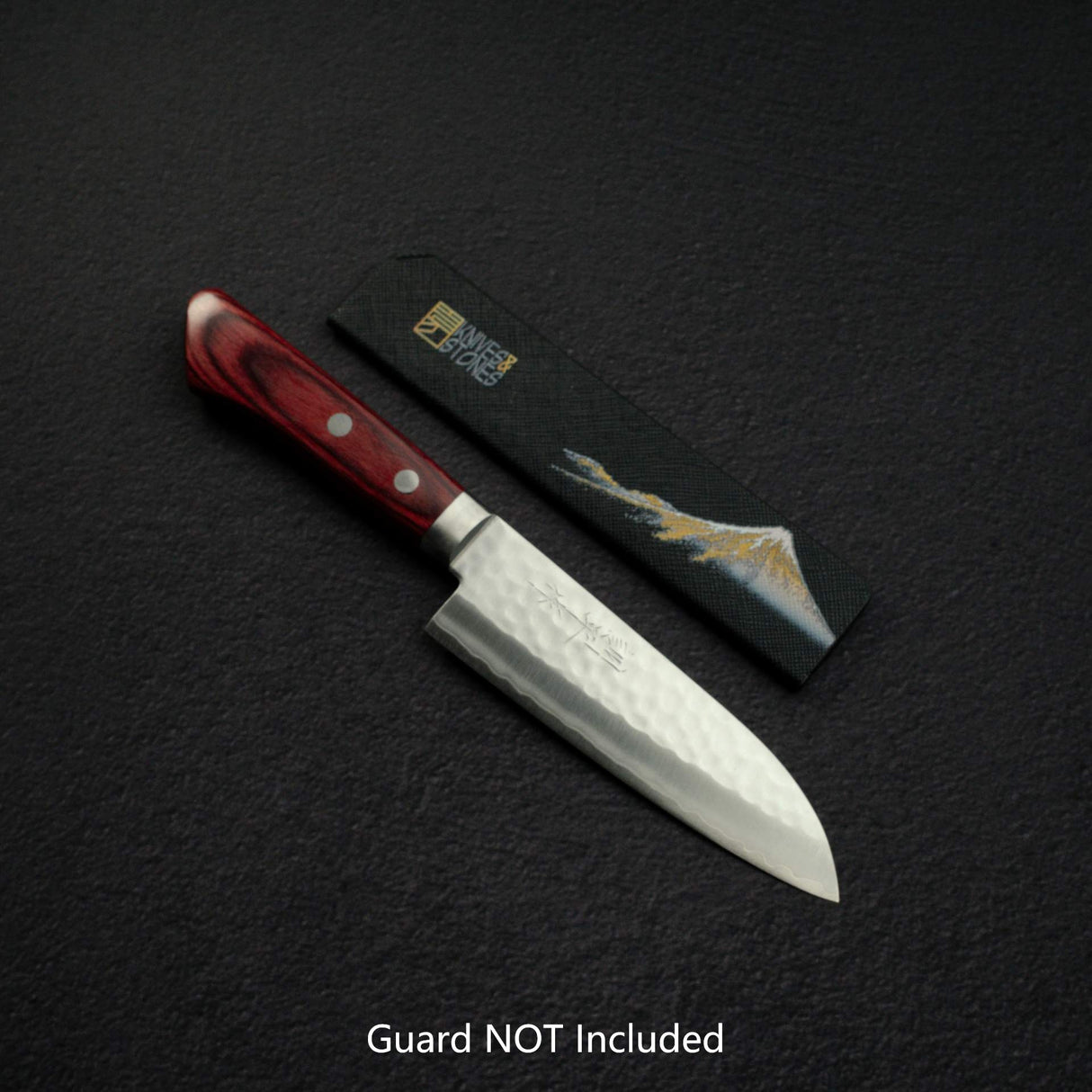 Masutani VG1 Tsuchime Small Santoku 135mm Western Handle