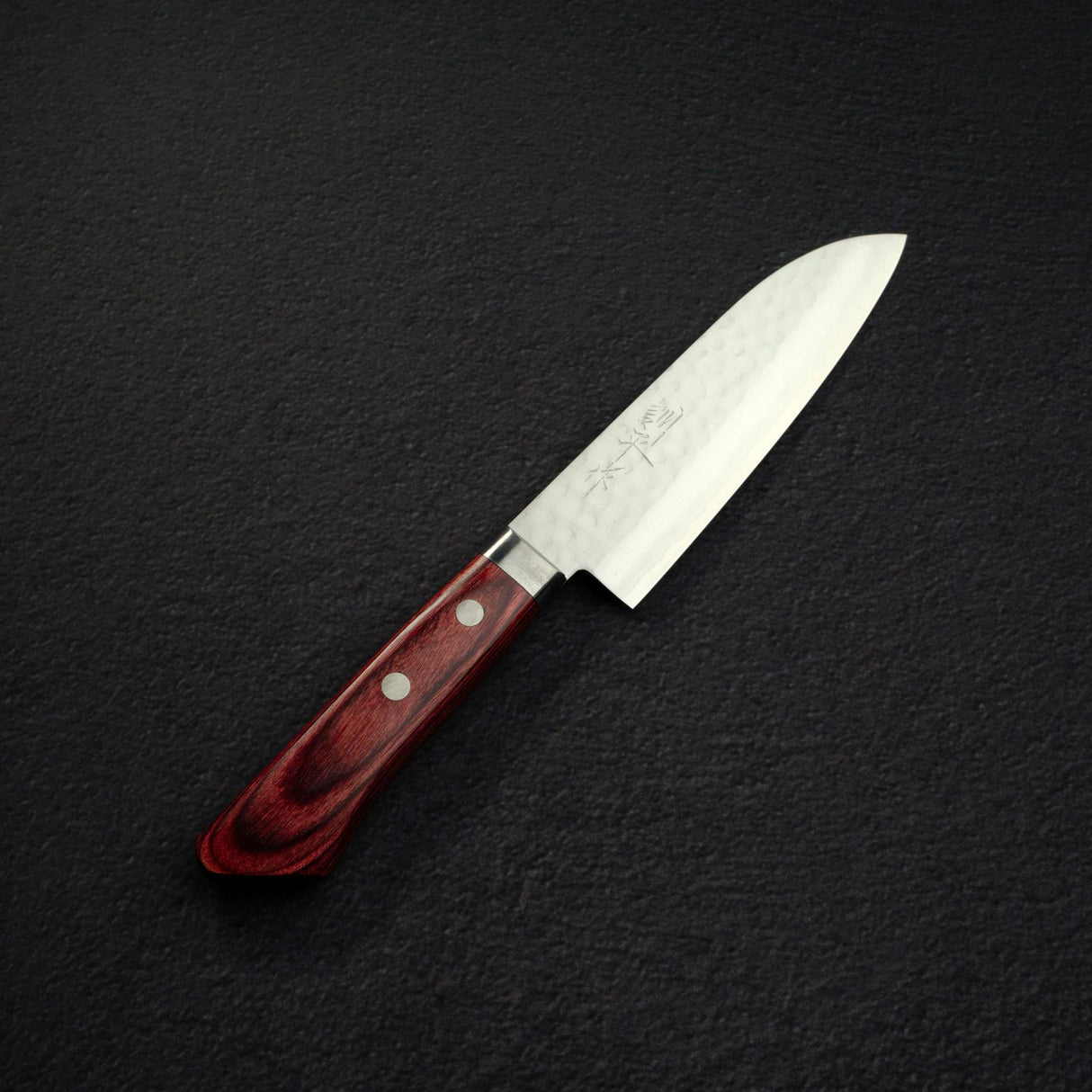 Masutani VG1 Tsuchime Small Santoku 135mm Western Handle