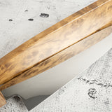 BFCM2025 올드스탁 이케다 요시카즈 혼야키 백3강 규토(셰프나이프) 240mm 녹나무 세트 SP2