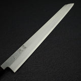 하츠코코로 x 묘진 시라사기 백2강 K팁 야나기바(사시미칼) 330mm