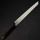 하츠코코로 x 묘진 시라사기 백2강 K팁 야나기바(사시미칼) 330mm