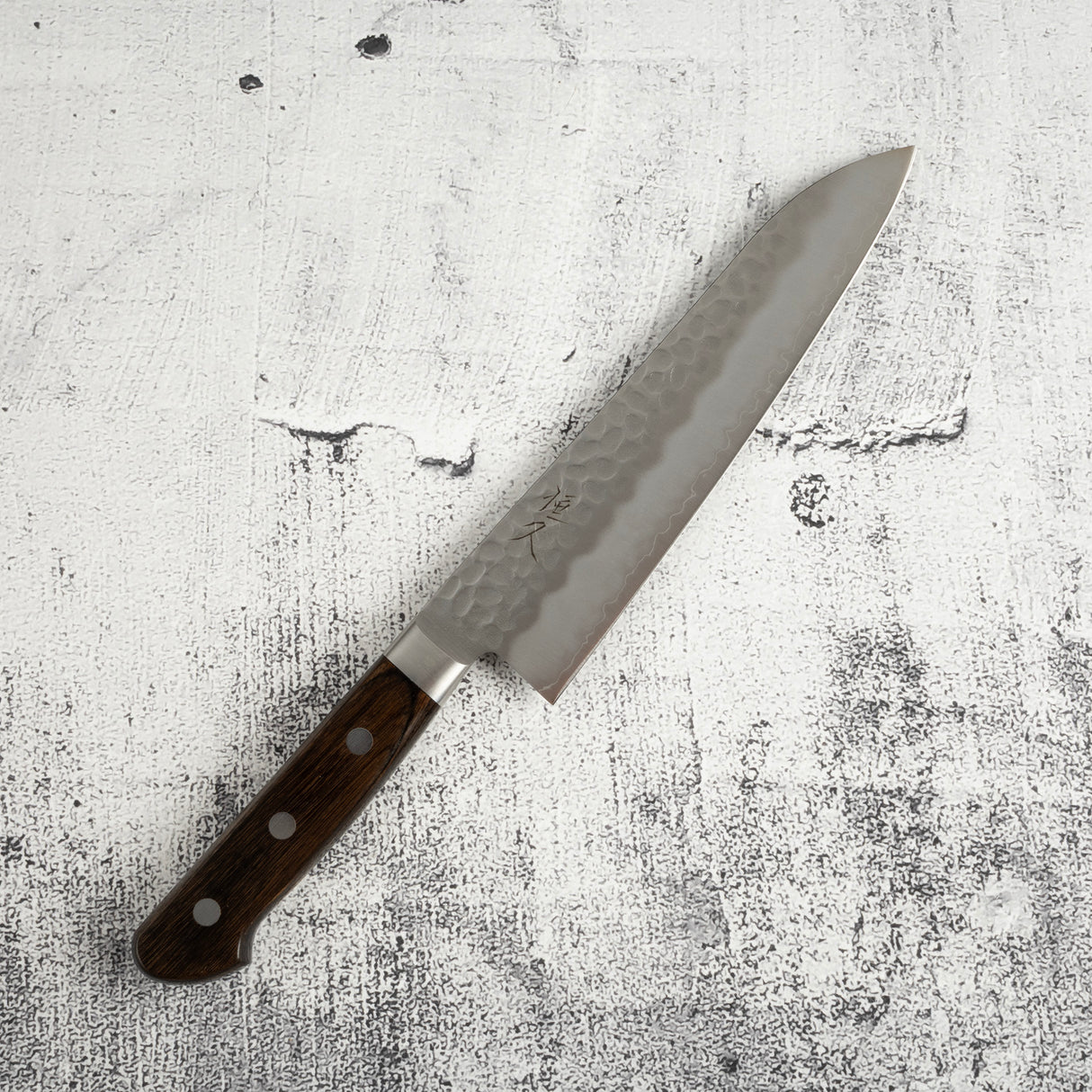 츠네히사 AUS8 츠치메 규토(셰프나이프) 180mm 웨스턴핸들