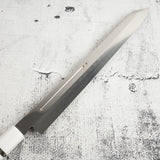 이케다 요시카즈 청1강 미즈혼야키 K팁 야나기바(사시미칼) 300mm 모리바시 세트