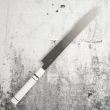 이케다 요시카즈 청1강 미즈혼야키 K팁 야나기바(사시미칼) 300mm 모리바시 세트