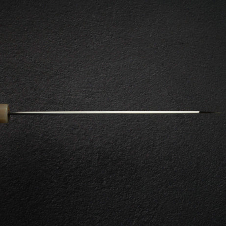 Sukenari ZDP-189 Hairline K-tip Gyuto 210mm, Ebony Handle with Blonde/Marble Ferrule