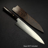 Sukenari ZDP-189 Hairline Gyuto 270mm,  Slim Ebony Mosaic