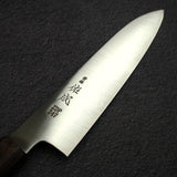 Sukenari ZDP-247 Hairline Santoku 180mm, Ebony Handle