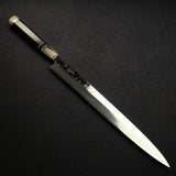 Sukenari VG10 Damascus Yanagiba 330mm, Ebony Three Spacer Handle