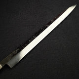 Sukenari VG10 Damascus Yanagiba 330mm, Ebony Three Spacer Handle