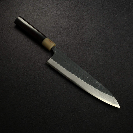 Nao Yamamoto Blue Super Kurouchi Damascus Gyuto 210mm
