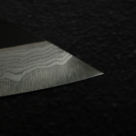 Naoto Blue 1 Damascus Kurouchi Bunka 180mm