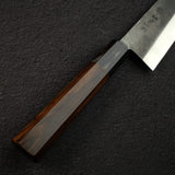 Naoto Blue 1 Damascus Kurouchi Bunka 180mm
