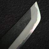 Tsunehisa Blue 2 "Samurai" Sakimaru Sujihiki 300mm, Ebony with Mosaic Pin Handle