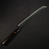 Tsunehisa Blue 2 "Samurai" Sakimaru Sujihiki 300mm, Ebony with Mosaic Pin Handle