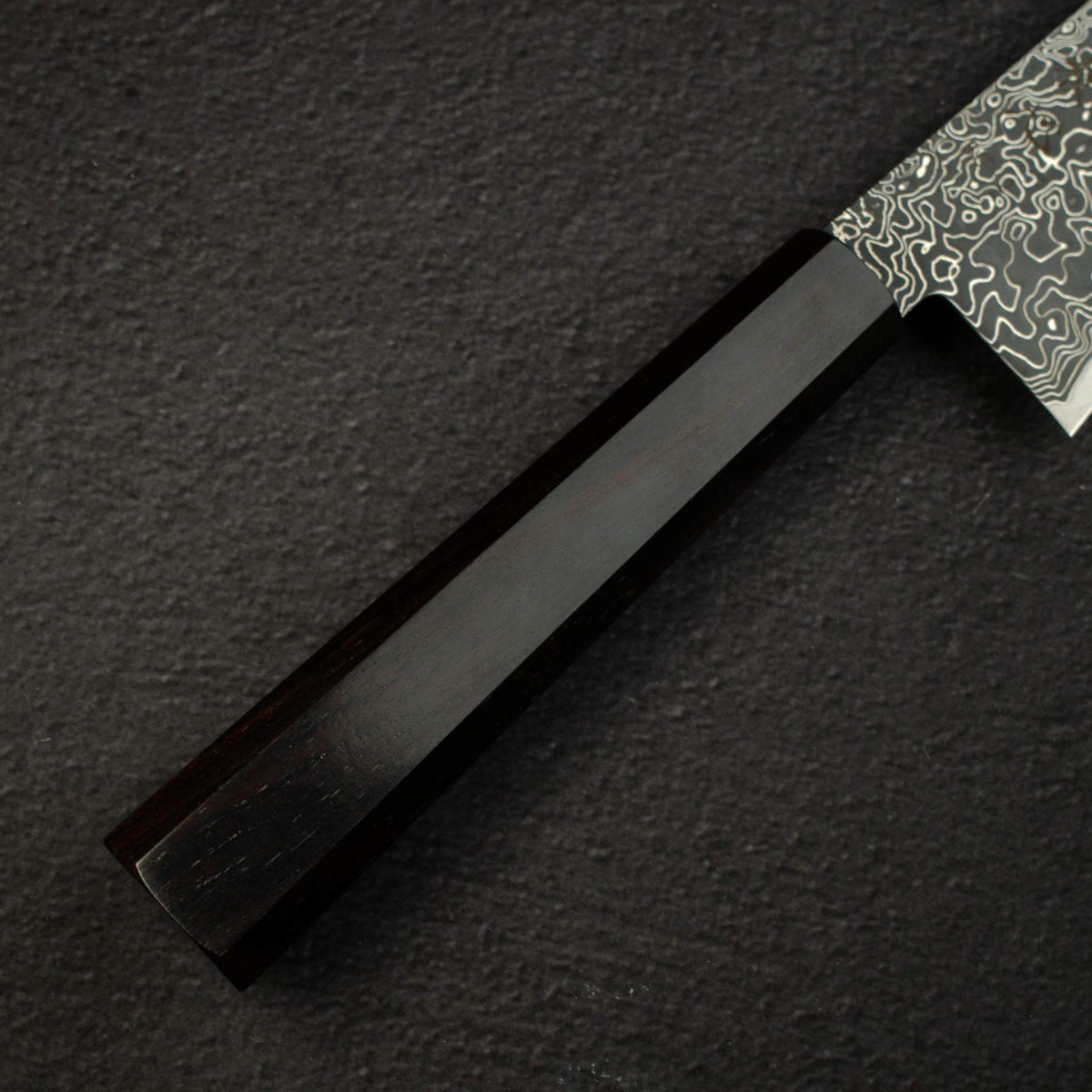 하츠코코로 류효 SG2 블랙 다마스커스 K팁 규토(셰프나이프) 210mm 에보니 핸들