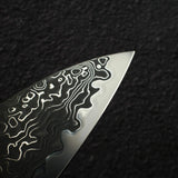 하츠코코로 류효 SG2 블랙 다마스커스 규토(셰프나이프) 210mm 에보니 핸들