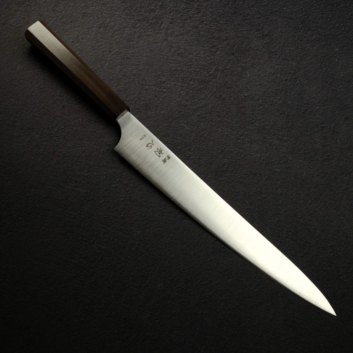 하츠코코로 하야부사 슈퍼청지 산마이 스지히키 270mm 블랙 차카테