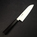 하츠코코로 하야부사 VG10 다마스커스 츠치메 산토쿠(다용도칼) 180mm 에보니 핸들