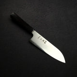 Hatsukokoro Hayabusa Chromax Santoku 170mm, Ebony Handle