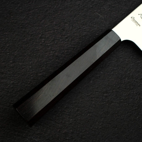 Hatsukokoro Hayabusa Chromax Santoku 170mm, Ebony Handle