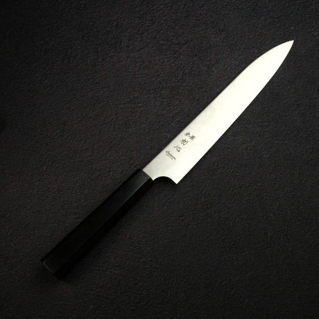 Hatsukokoro Hayabusa Chromax Sujihiki 240mm, Ebony Handle