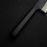 Nigara SG2 K-tip Nakiri 170mm with Kurouchi Tsuchime Finish Ebony