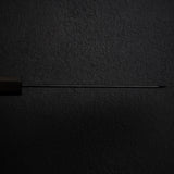 Nigara SG2 K-tip Nakiri 170mm with Kurouchi Tsuchime Finish Ebony