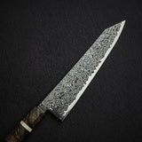하츠코코로 류효 SG2 블랙 다마스커스 K팁 규토(셰프나이프) 240mm 자작나무 핸들