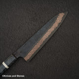 Hatsukokoro x Nigara Yorokobi SLD Copper Damascus Gyuto 210mm Birch Handle