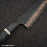 Hatsukokoro x Nigara Yorokobi SLD Copper Damascus Gyuto 210mm Birch Handle