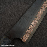 Hatsukokoro x Nigara Yorokobi SLD Copper Damascus Gyuto 210mm Birch Handle