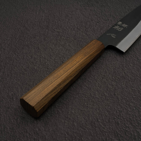 하츠코코로 아오사기 청2강 쿠로우치 규토(셰프나이프) 210mm 블랙 차카테