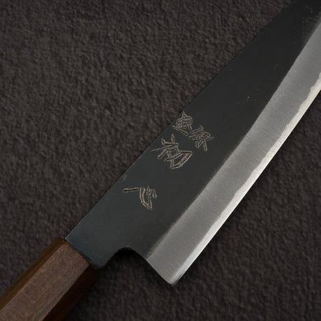 하츠코코로 아오사기 청2강 쿠로우치 규토(셰프나이프) 210mm 블랙 차카테